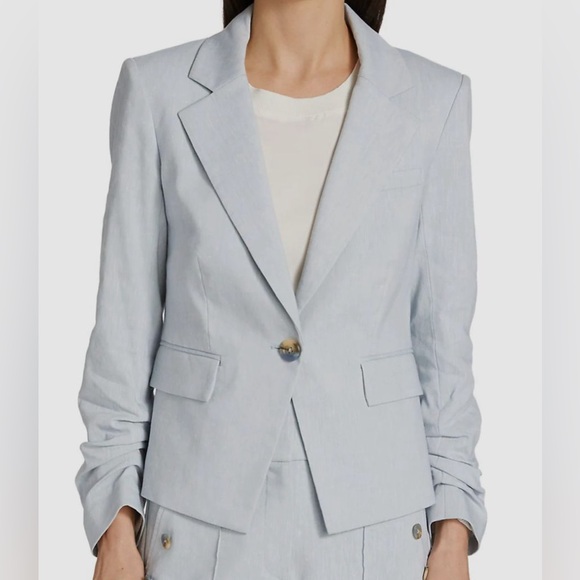 Veronica Beard Jackets & Blazers - NWOT Veronica Beard Heather Vapor Aaliyah Dickey Jacket  Size 10